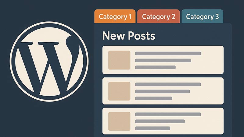 【WordPress】タブ切り替えを利用したカテゴリ別新着記事の表示方法