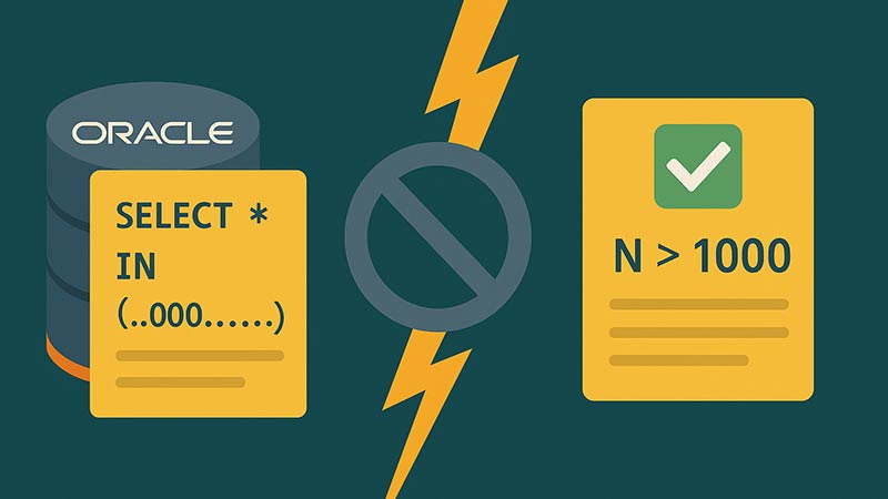 【Oracle】IN句の上限を回避する方法