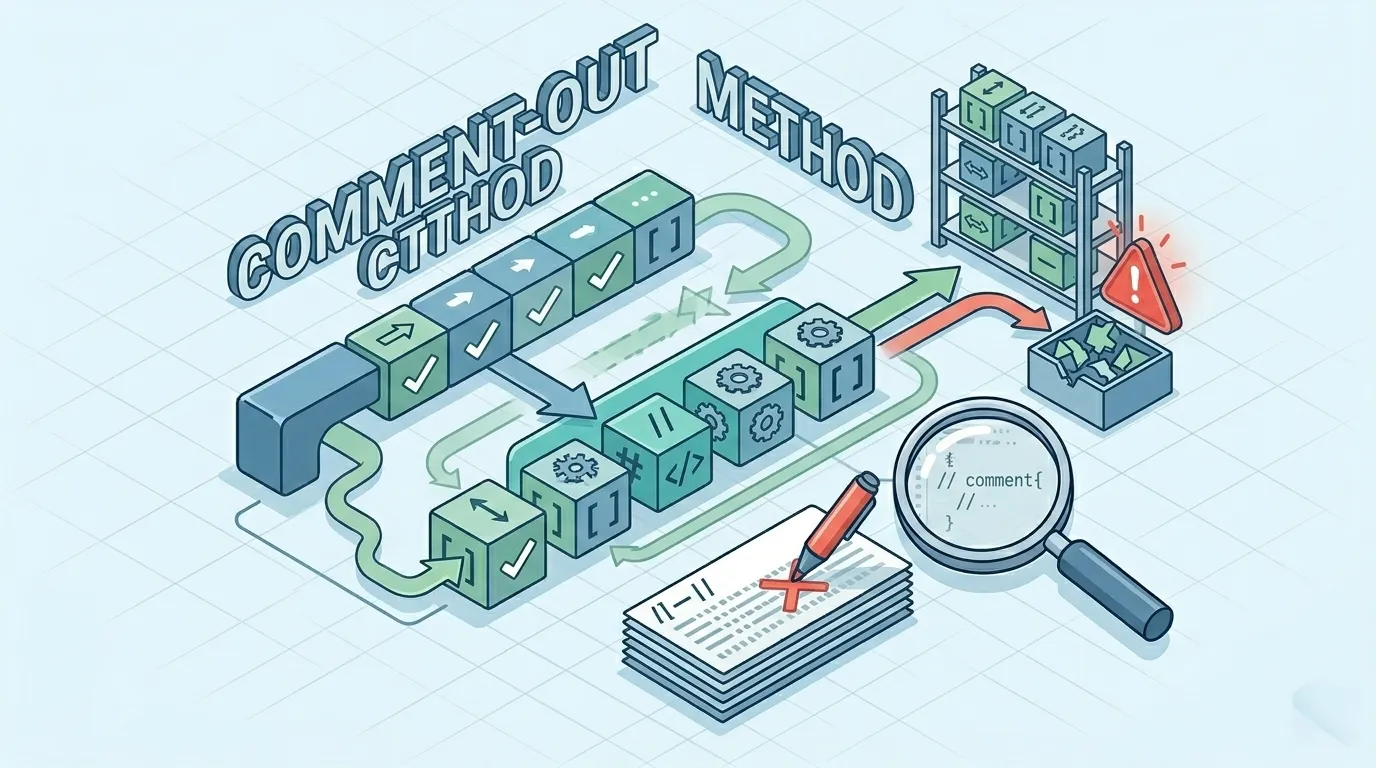 【bat】バッチファイルでコメントアウトする方法