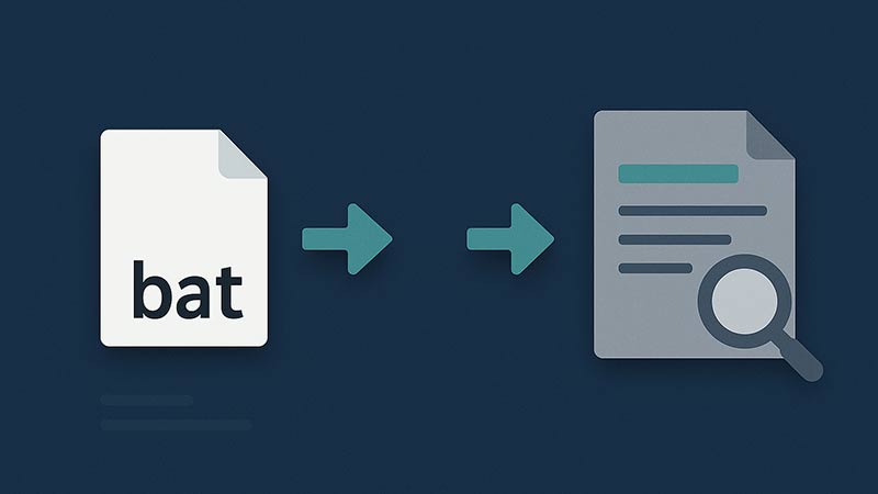 【bat】バッチファイルで指定したファイルのサイズを取得する方法