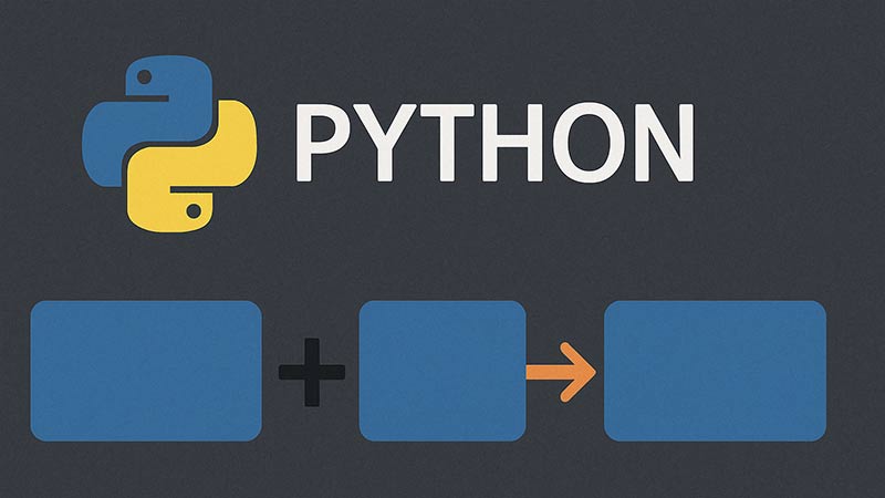 【Python】文字列を連結・結合する方法
