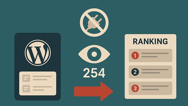 【WordPress】プラグインなしで人気記事ランキングを表示する方法