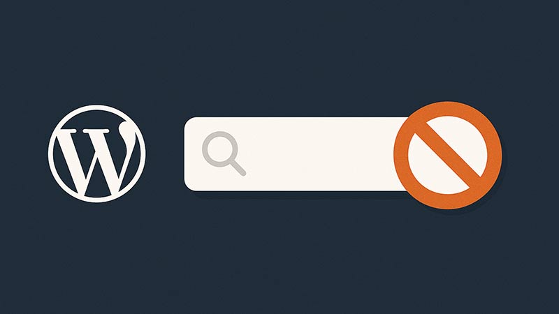 【WordPress】管理画面以外でデフォルトの検索を無効にし、オリジナルの検索機能を実装する方法