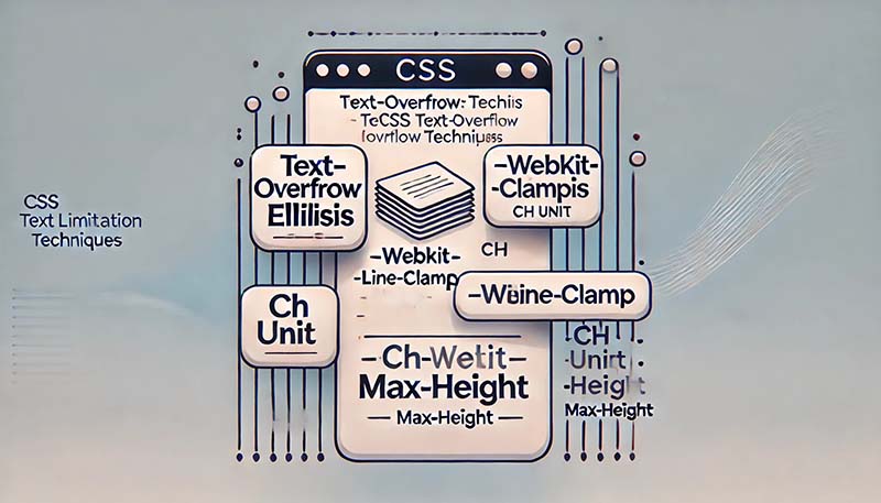 【CSS】文字数制限をする方法