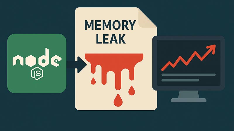 【Node.js】メモリリークの原因と検出方法｜heapdumpとprofilerで可視化