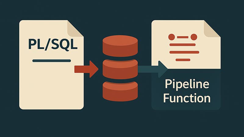 【PL/SQL】パイプライン関数の仕組みと活用術｜高速な戻り値ストリームで大量データ処理に対応