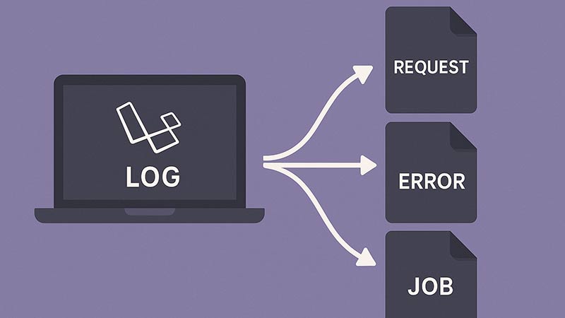 【Laravel】ログを条件ごとに分離して保存｜処理内容別にファイルを出し分ける方法