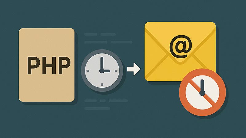 【PHP】メール送信処理にタイムアウト設定を追加して処理停止を回避する方法