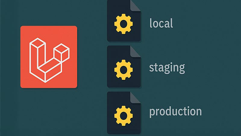 【Laravel】環境別に設定ファイルを自動切り替え｜local・staging・productionの運用最適化