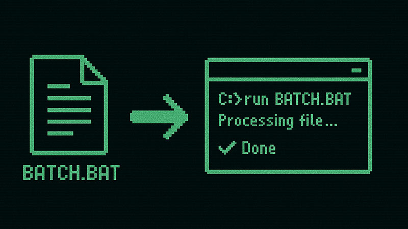 【bat】バッチファイルでPC起動時に自動実行される処理を組む方法