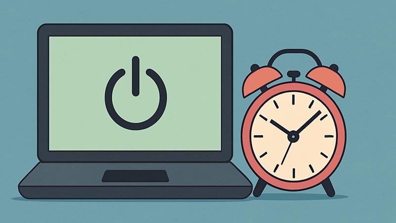 【PowerShell】PCのシャットダウン・再起動をタイマーで予約する方法