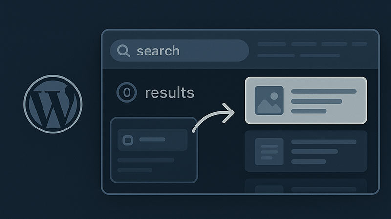 【WordPress】検索条件に一致しない場合でも投稿を表示させる方法