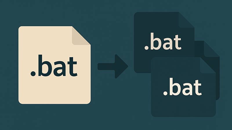 【bat】複数のバッチファイルを一括で管理・実行するマスタースクリプトの作成法