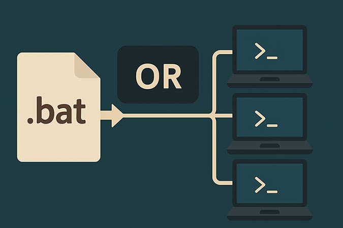【bat】複数PCに一括でコマンドを送る方法｜ネットワーク越しの遠隔実行と管理