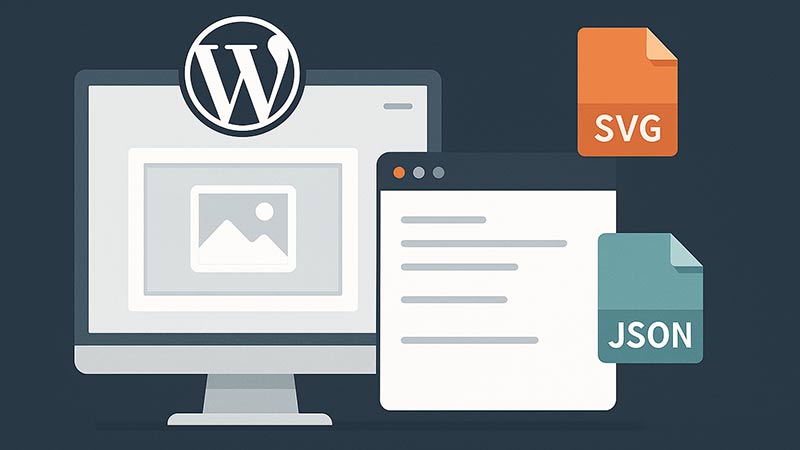 【WordPress】メディアアップローダーに独自のファイル種別（SVG・JSONなど）を許可する方法