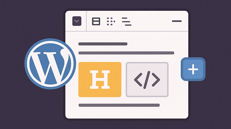 【WordPress】Gutenbergに見出しテンプレートやショートコードを挿入できるカスタムブロックを追加する方法