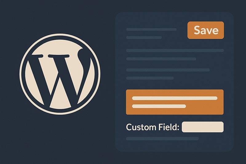 【WordPress】投稿保存時に自動でカスタムフィールドを設定・初期化する方法