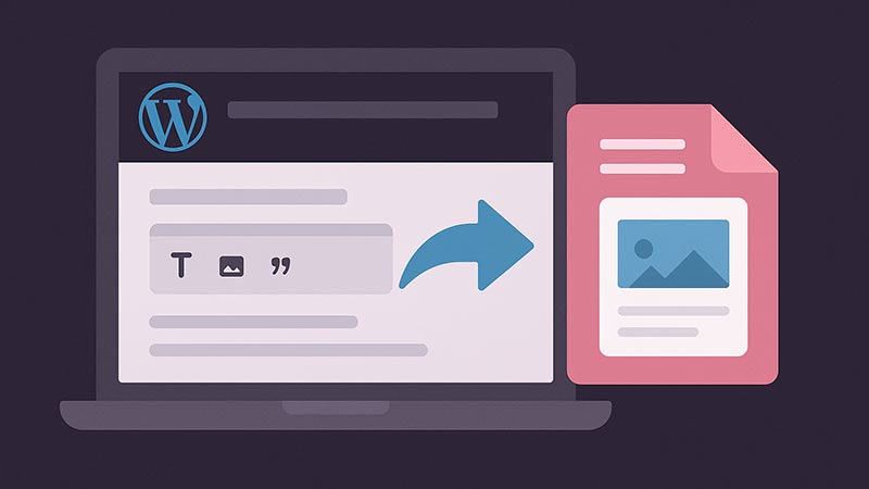 【WordPress】カスタム投稿ごとにエディタの初期テンプレートを設定する方法