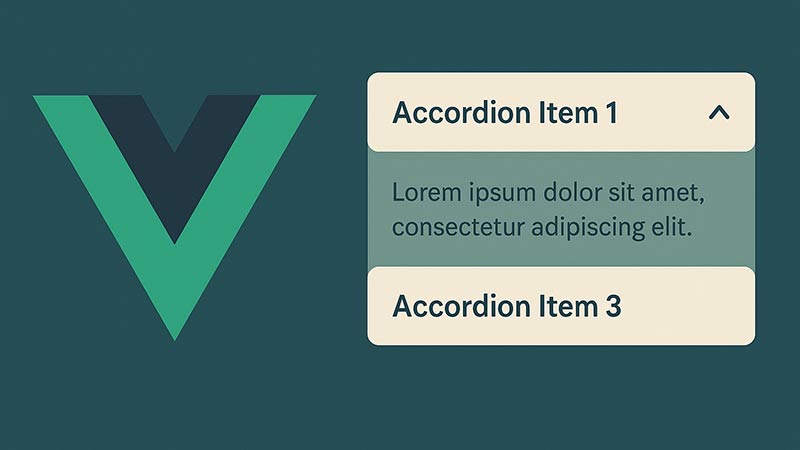【Vue.js】アニメーション付きアコーディオンを実装する方法｜transitionとrefを活用