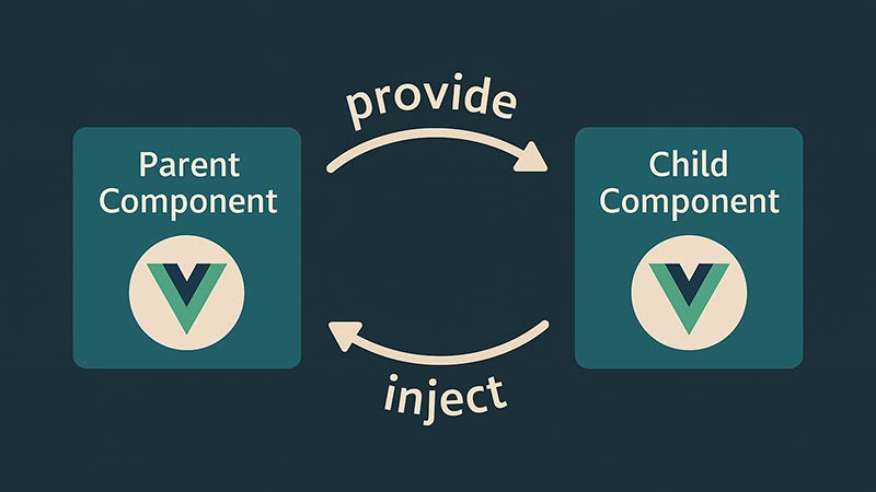 【Vue.js】provide/injectの仕組みと応用例｜親子コンポーネント間の依存関係を整理する設計