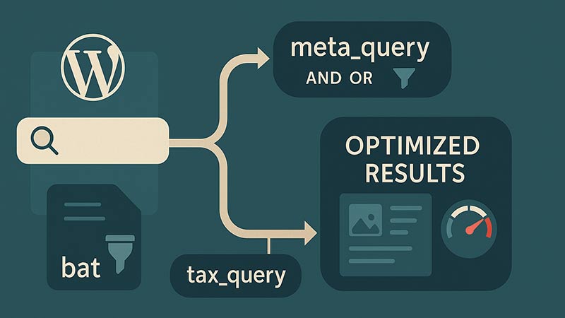 【WordPress】検索結果を高速化するカスタムクエリ最適化術｜meta_query・tax_queryの使い分け