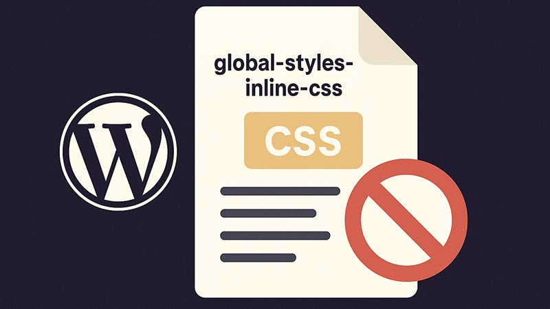 【WordPress】global-styles-inline-css を削除する方法