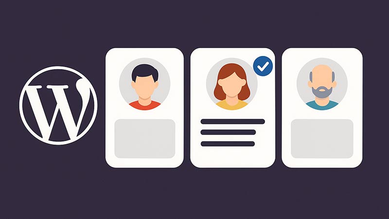 【WordPress】ブロックエディタで投稿者によって表示を出し分ける方法