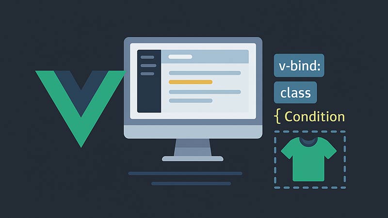 【Vue.js】動的クラスとスタイルを切り替える方法｜v-bindと条件分岐の組み合わせ