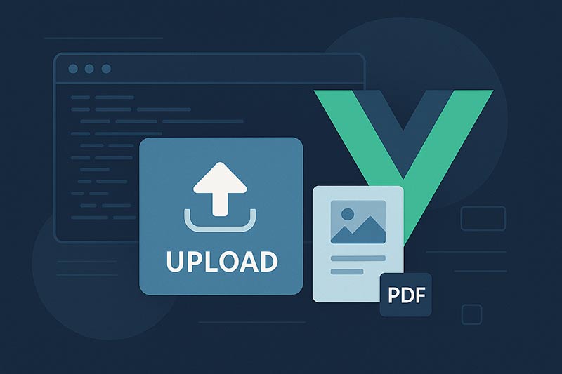 【Vue.js】ファイルアップロード機能の実装｜画像・PDFをサーバーに送信する方法