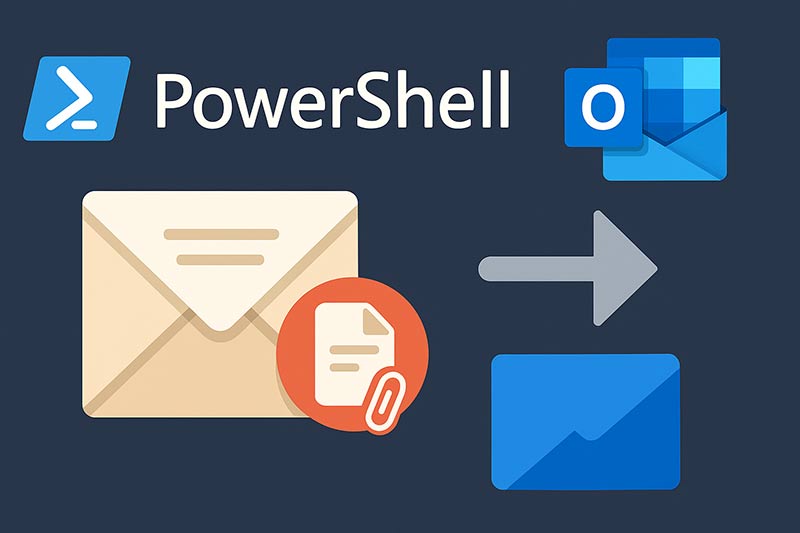 【PowerShell】添付ファイル付きのメールを自動保存する方法｜受信トレイの定期監視