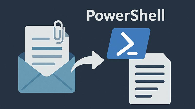 【PowerShell】メール本文から特定の情報を抽出してログ出力する方法