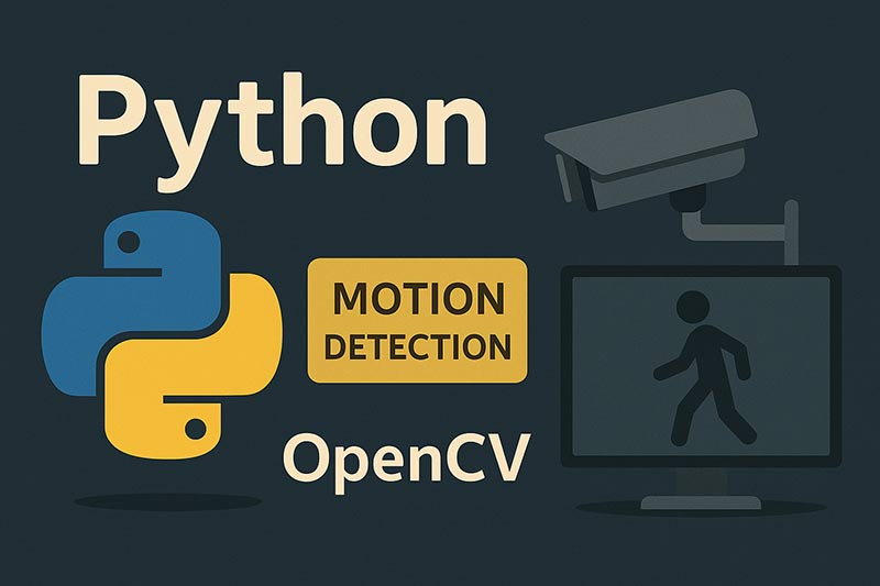 【Python】OpenCVで動体検知を実装する方法｜防犯カメラの基本構成