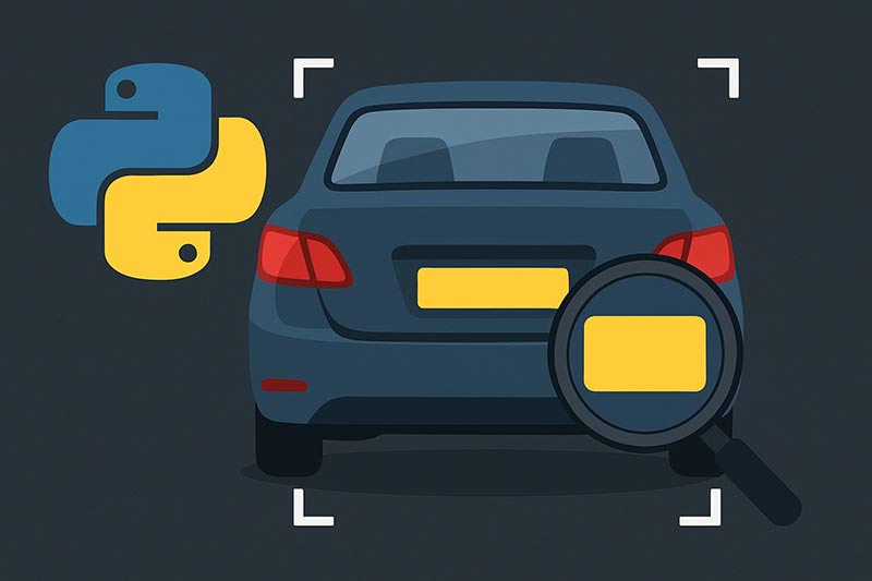 【Python】ナンバープレートを自動検出・読み取りする方法｜車両管理の自動化