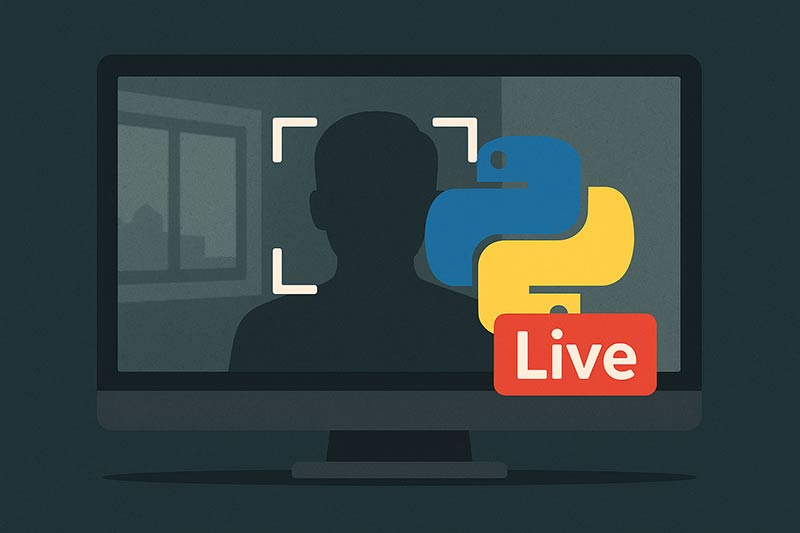 【Python】カメラ映像にテキストやロゴをリアルタイムで合成する方法