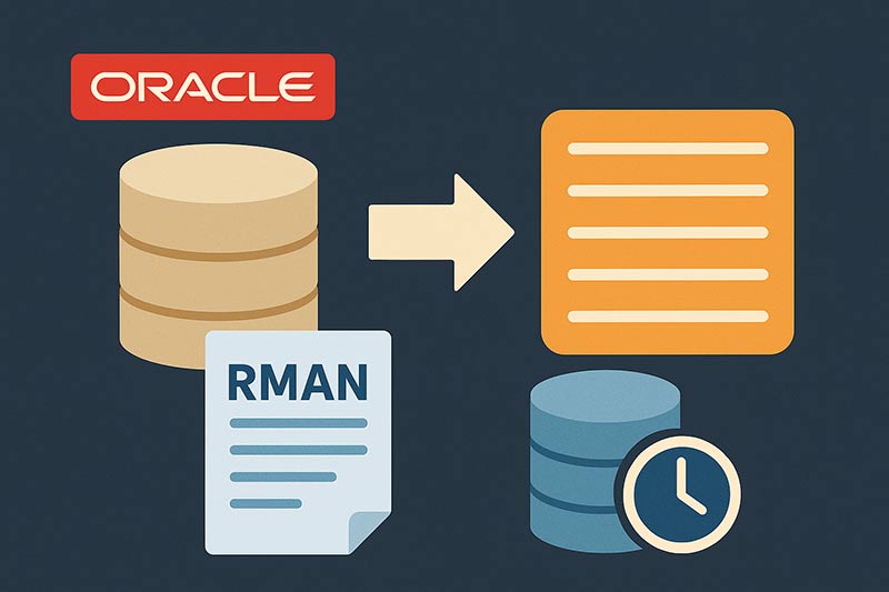 【Oracle】RMANで表領域単位のバックアップを取得する方法