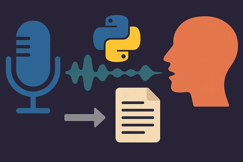 【Python】音声をテキストに変換する方法｜SpeechRecognitionとWhisperの比較