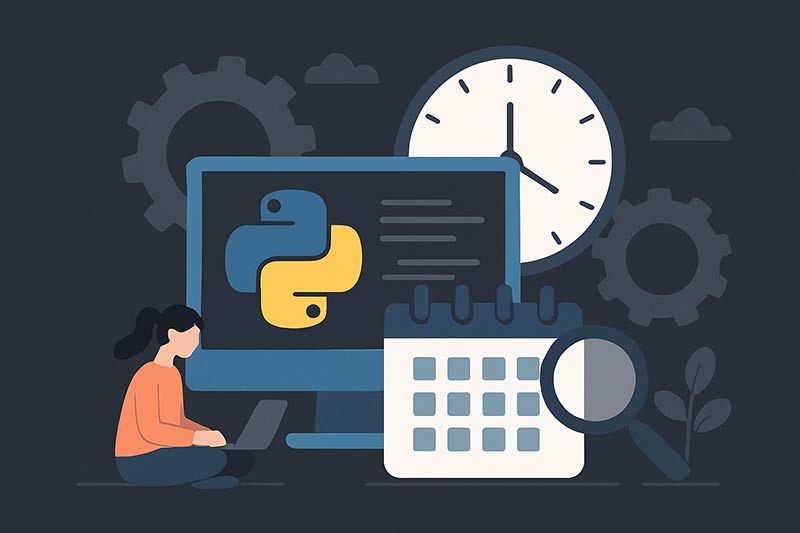 【Python】定期実行スクリプトを作成する方法｜スケジューラと組み合わせて自動化