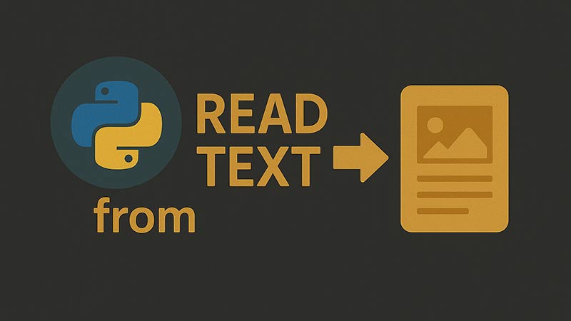 【Python】画像から文字を読み取る方法｜OCR（Tesseract）で自動テキスト化