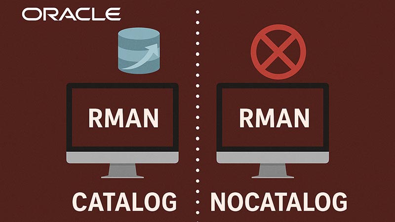 【Oracle】RMANのカタログモードとnocatalogモードの違いとは？