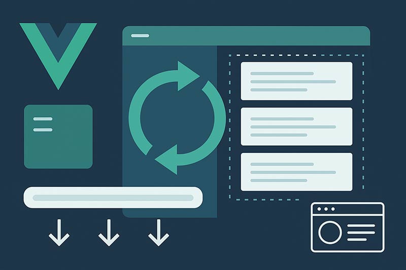 【Vue.js】無限スクロールを実装する方法｜Intersection Observerの活用