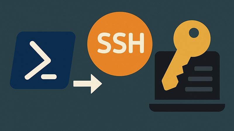 【PowerShell】SSH公開鍵の作成方法