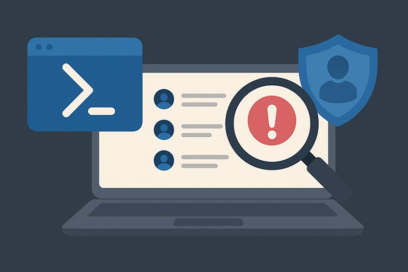 【PowerShell】ログオン履歴を取得して不正アクセスを監視する方法