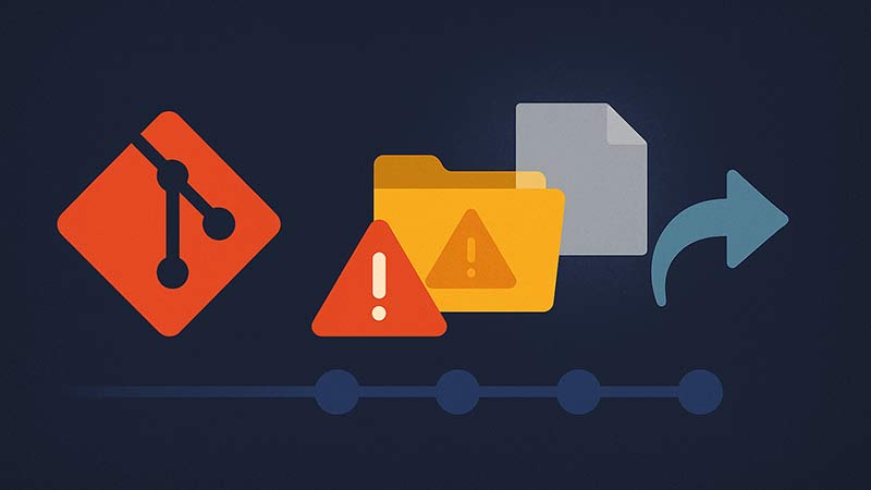 【Git】pull後に意図しないファイル削除が発生したときの復元方法