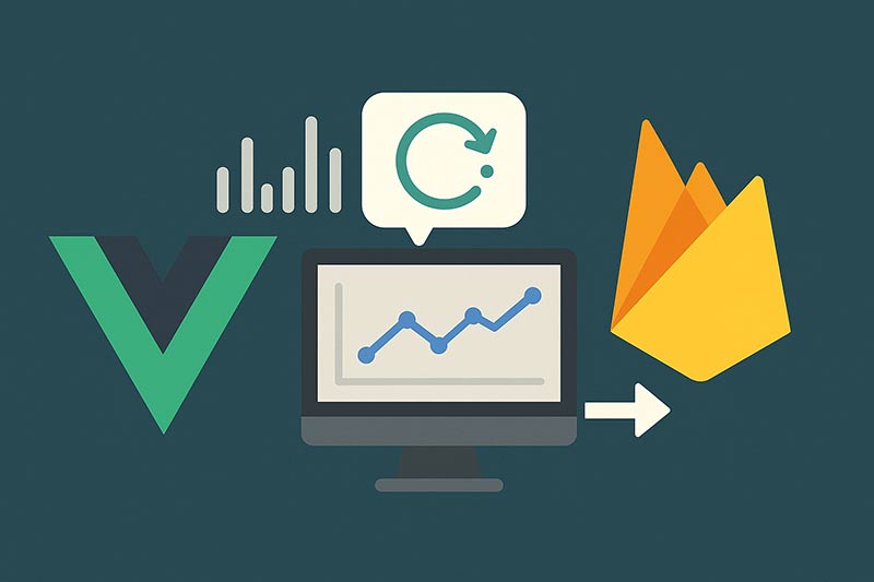 【Vue.js】Firebaseと連携してリアルタイムデータを表示する方法