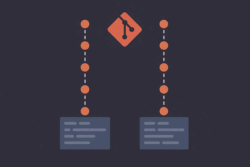 【Git】コミット履歴が二重に並んでしまったときの原因と修正方法
