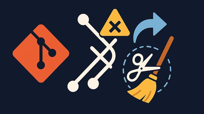 【Git】push後に別ブランチの変更が混ざってしまったときの対処法