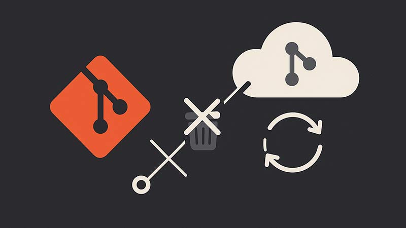 【Git】リモートブランチを削除しても残ってしまうときの原因と解決方法