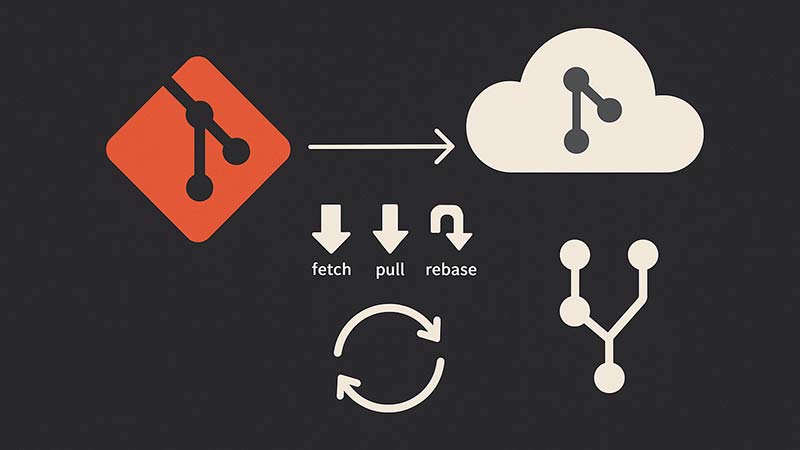 【Git】リモートとローカルの履歴が食い違ったときの同期方法｜fetch・pull・rebaseの選び方