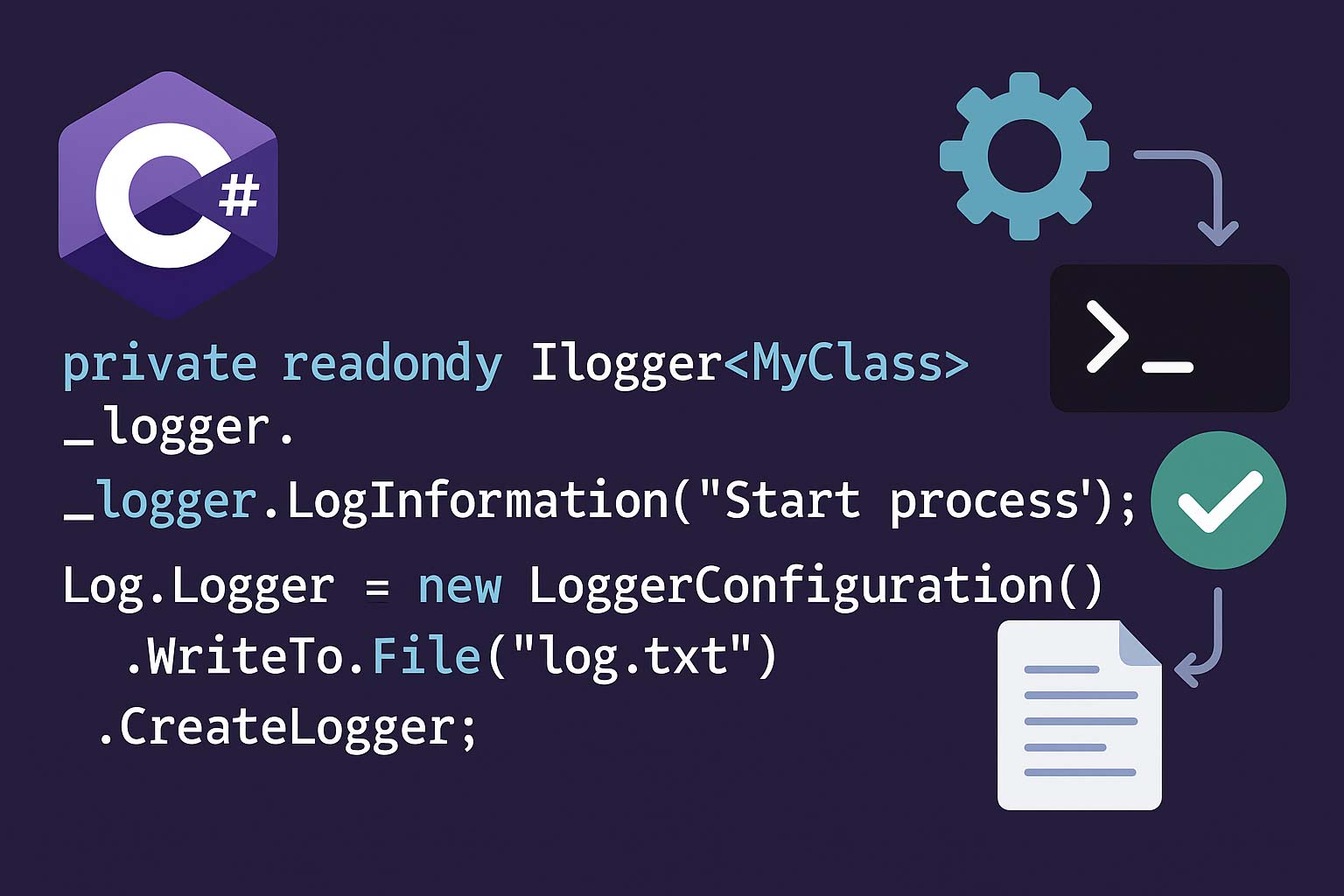 【C#】ログ出力の基本｜ILoggerとSerilogの使い方