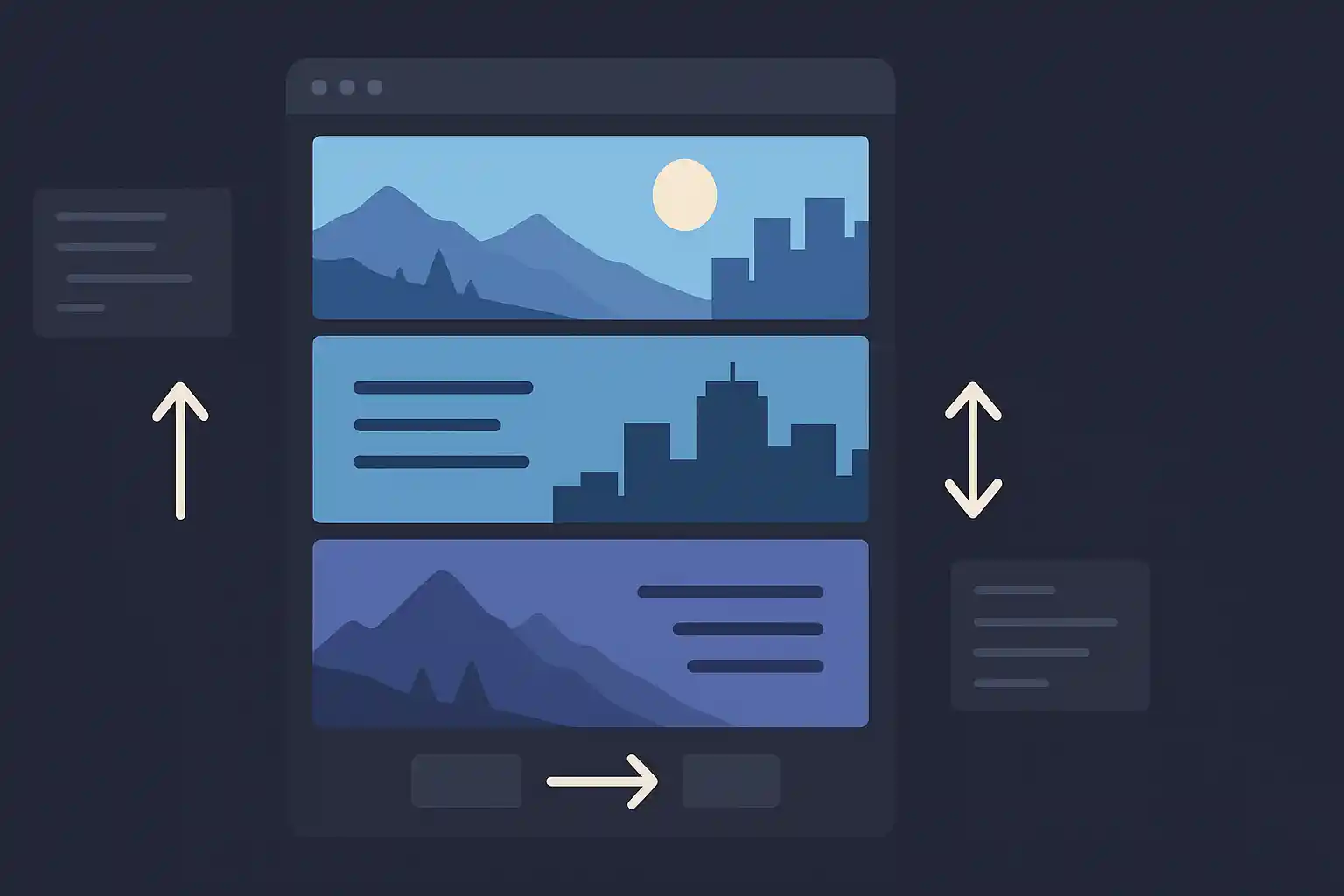 【CSS】スクロールに応じて背景画像を切り替えるパララックス効果の実装方法
